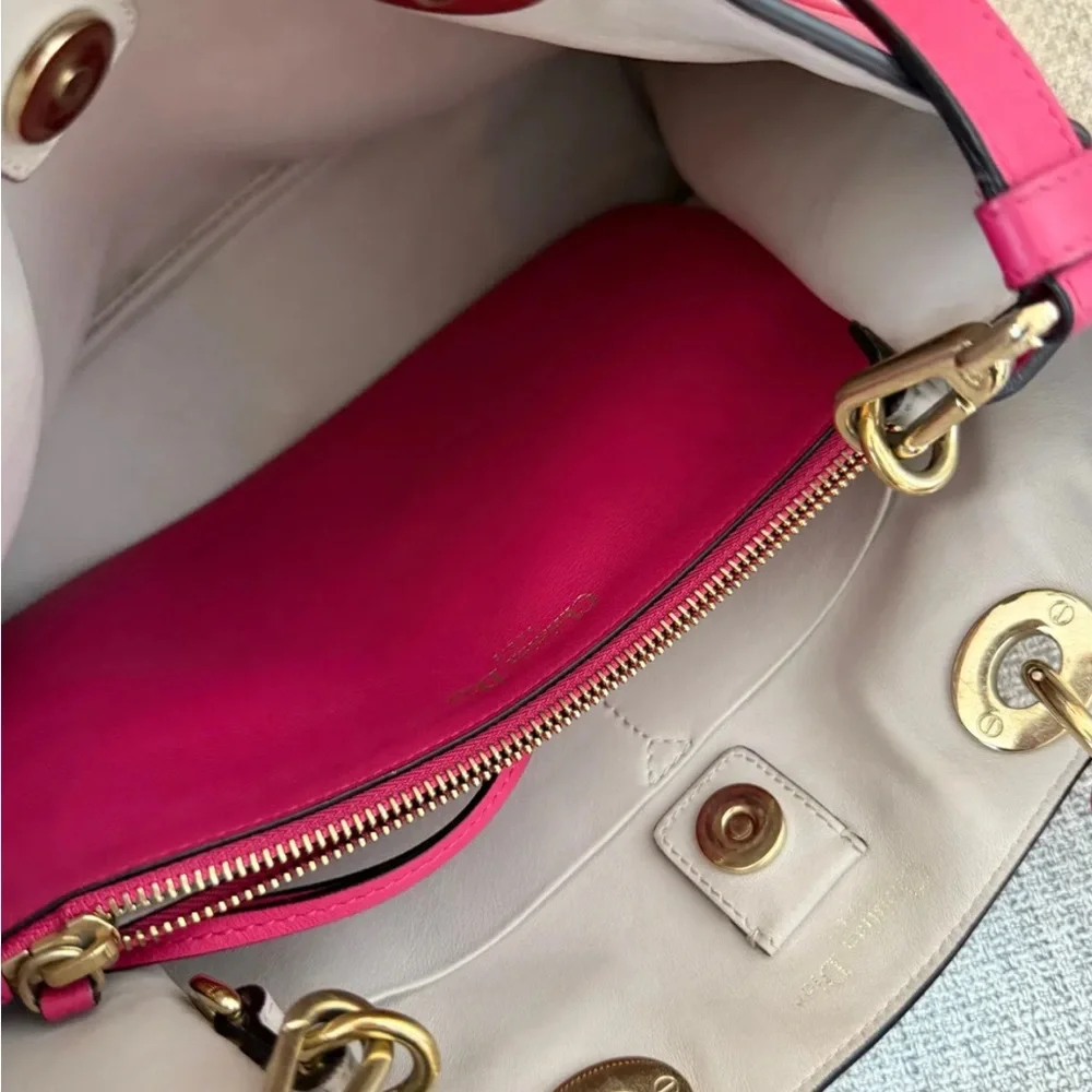 Christian Dior Medium Diorissimo Pink Tote bag w/ Pouch - Picture 2 of 7